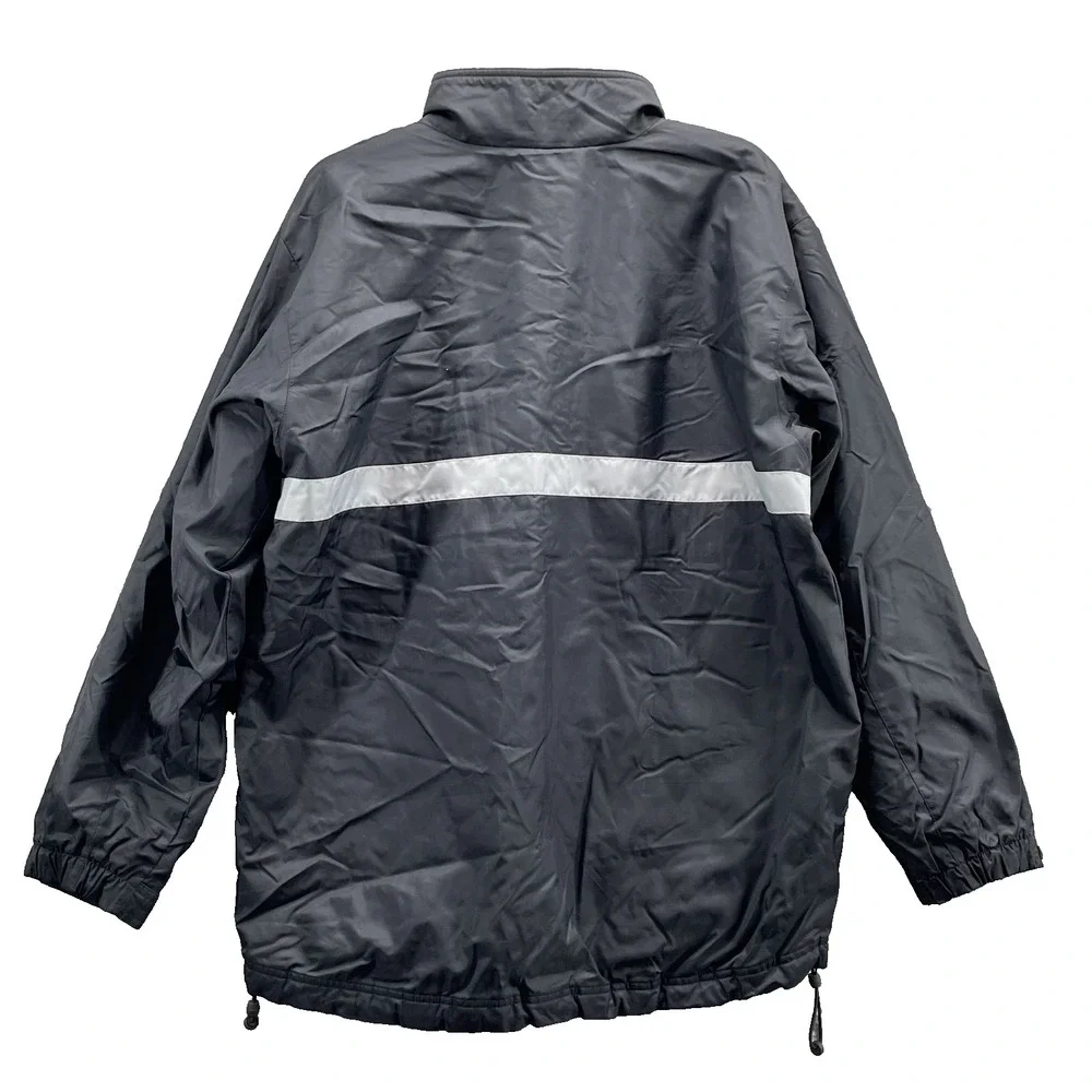 Vintage Nike Fleece Lined Windbreaker Jacket Mens Large Sportswear 90's Gorpcore